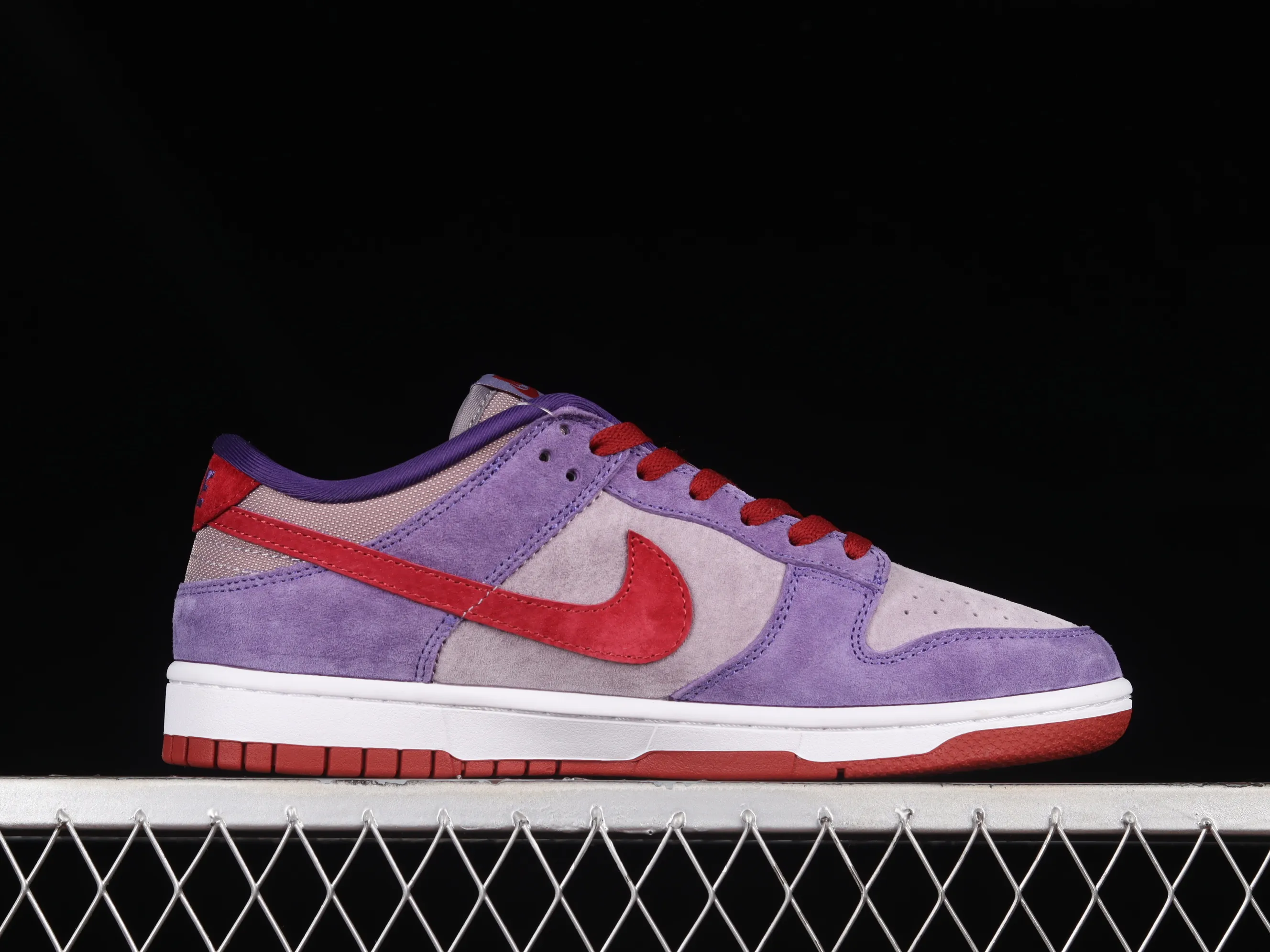 All categories Nk SB Dunk series Nk SB Dunk Low low-top sneakers N version Nk Dunk Low "Plum" raspberry purple suede SB low-top casual sneakers CU1726-500